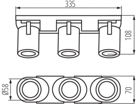 Спот Kanlux LAURIN EL-3I B 29125