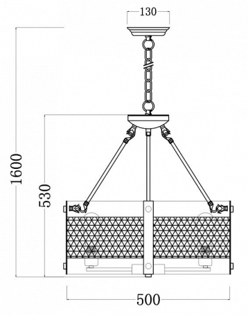 Подвесная люстра Freya Vittoria FR4561-PL-05-B