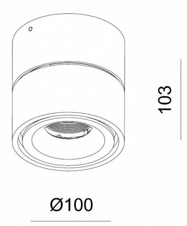 Накладной светильник Deko-Light Uni II 348124