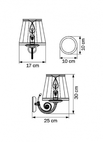 Бра Lightstar Osgona Engenuo 779504