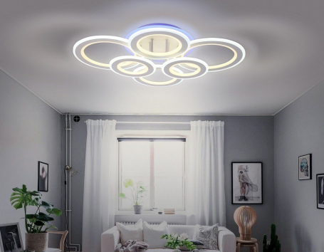 Потолочная светодиодная люстра Ambrella light Original FA8808