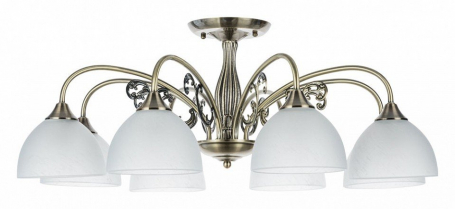 Потолочная люстра Arte Lamp Spica A3037PL-8AB