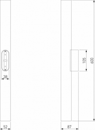 Накладной светильник Elektrostandard Langer a061988