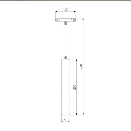 Трековый светодиодный светильник Elektrostandard Slim Magnetic 85014/01 a057202