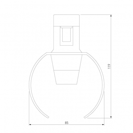 Трековый светодиодный светильник Elektrostandard Esthetic Magnetic 85119/01 a065420