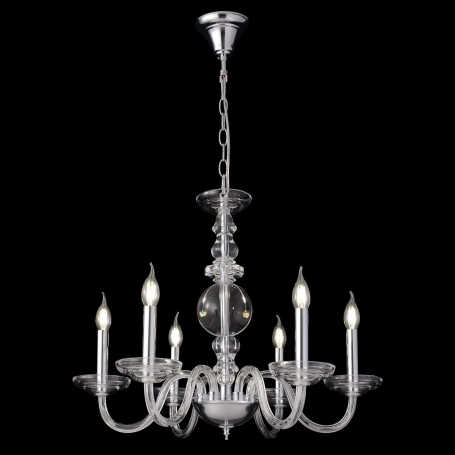 Подвесная люстра Crystal Lux ARABESQUE SP6 CHROME