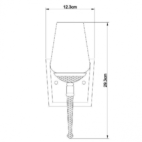 Бра Arte Lamp A1722AP-1BA