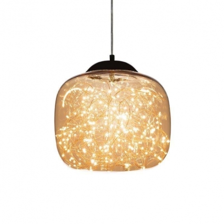 Подвесной светодиодный светильник Lumina Deco Daisy LDP 6823-300 CHR+AMB