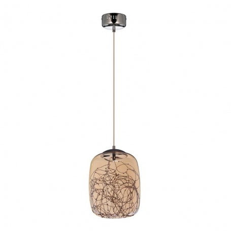 Подвесной светодиодный светильник Lumina Deco Daisy LDP 6824-220 CHR+AMB