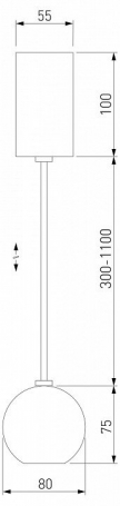 Подвесной светильник Elektrostandard Giro a055673