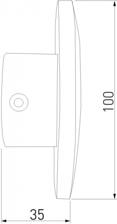 Настенный светильник Mini Disc MRL LED 1126 золото