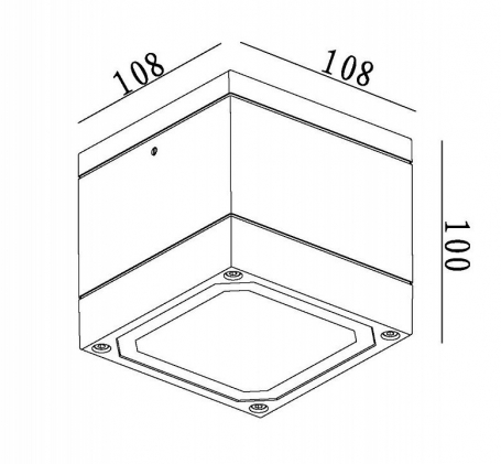 Потолочный светильник Deko-Light Mob Square II Anthracite 730410