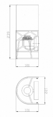 Настенный светильник Maytoni Messina H223-WL-01-G