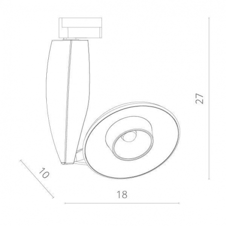 Потолочный светильник Arte Lamp Track Lights A4235PL-1BK