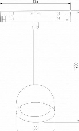 Подвесной светильник Elektrostandard Slim Magnetic a065480