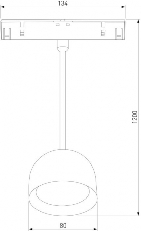 Трековый светильник Slim Magnetic 85126/01