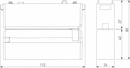 Накладной светильник Elektrostandard Flat Magnetic a063696