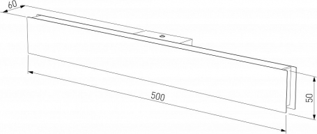 Накладной светильник Elektrostandard LINE a063012