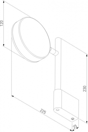 Настенный светильник Tobi 40129/LED белый