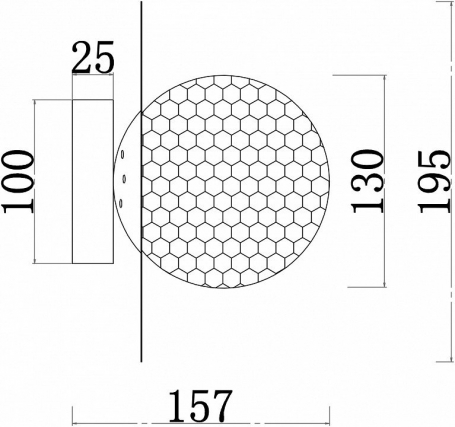 Настенный светильник F-Promo Roshni 3049-1W