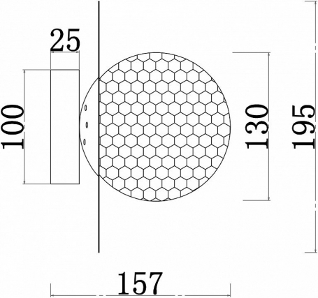 Настенный светильник F-Promo Roshni 3050-1W