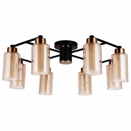 Потолочная люстра Arte Lamp Leo A7027PL-8BK