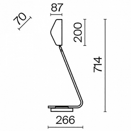 Бра Notta MOD417WL-01BS1