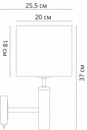 Бра Robert A5029AP-1SS