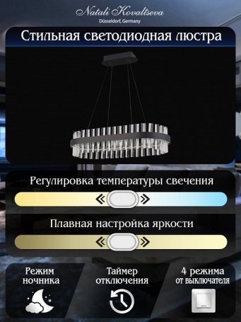 Подвесная люстра Royalton LED LAMPS 81276