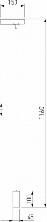 Подвесной светильник Elektrostandard Amend a065336