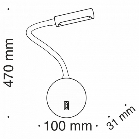 Бра Maytoni Stem C035WL-L3CH3K