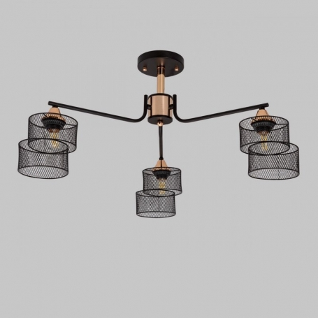 Потолочная люстра  MD.4252-3-S-BK+FGD