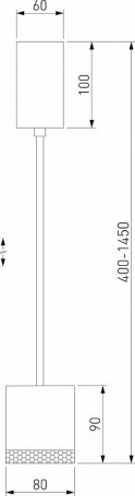 Подвесной светильник Elektrostandard Lead a062413