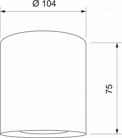 Накладной светильник Elektrostandard DLR026 a063935