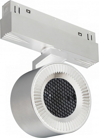 Трековый светильник Vision48/22 4822-010-D82-12W-38DG-3000K WH (WALL WASHER)