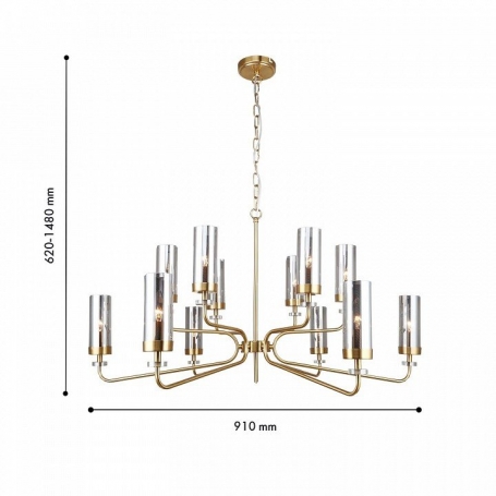 Подвесная люстра F-promo Shandar 4620-12P