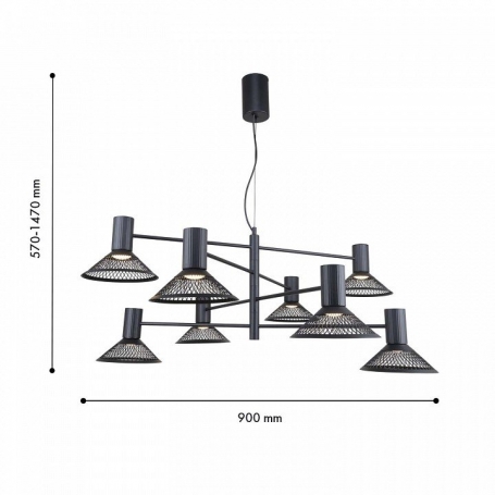 Подвесная люстра F-promo Metrics 4623-8P