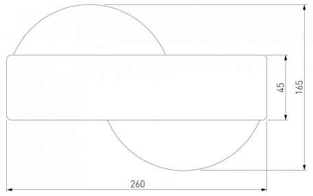 Настенный светодиодный светильник Elektrostandard Bona 40143/1 LED белый a055781