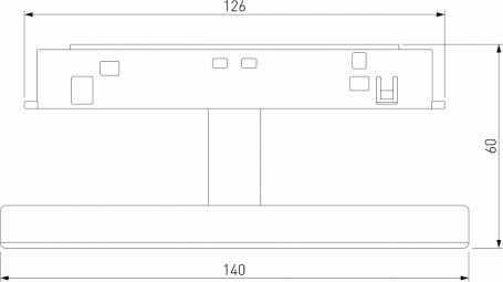 Трековый светодиодный светильник Elektrostandard Slim Magnetic Cally 85172/01 a065984