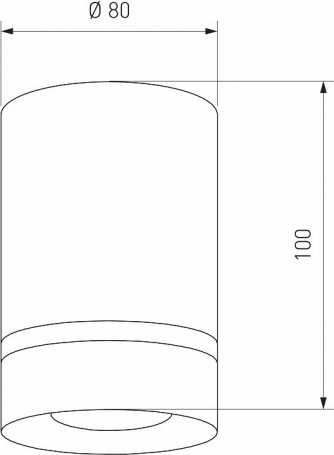 Потолочный светодиодный светильник Elektrostandard Topper DLR021 черный матовый a063933