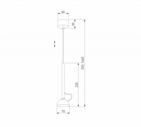 Подвесной светодиодный светильник Elektrostandard Join 50313 LED a068619