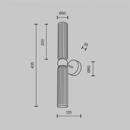 Бра Antic MOD302WL-02GR1