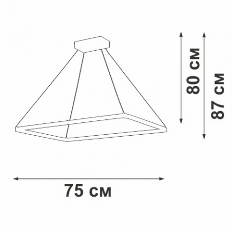 Люстра Vitaluce V2506DT-1/1S