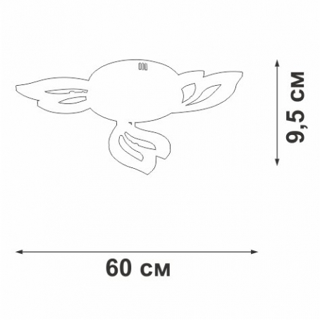 Люстра Vitaluce V2520-0/3PL