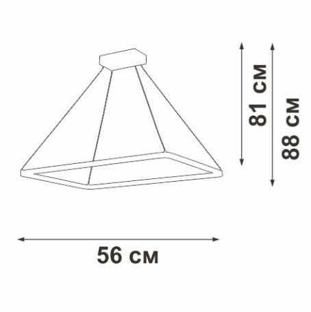 Люстра Vitaluce V2508DT-1/1S