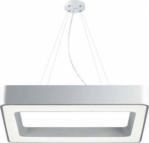 Подвесной светодиодный светильник Geometria ЭРА Quadro SPO-161-W-40K-060 60Вт 4000К белый Б0050582