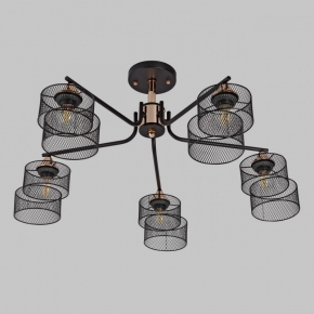 Потолочная люстра  MD.4252-5-S-BK+FGD