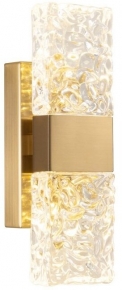 Бра Wall lamp 88068W gold/clear