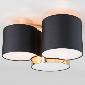 Потолочная люстра TK Lighting Mona 3445 Mona Black/Gold