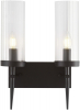 Бра Lumina Deco Moratti LDW 8022-2 BK+PR